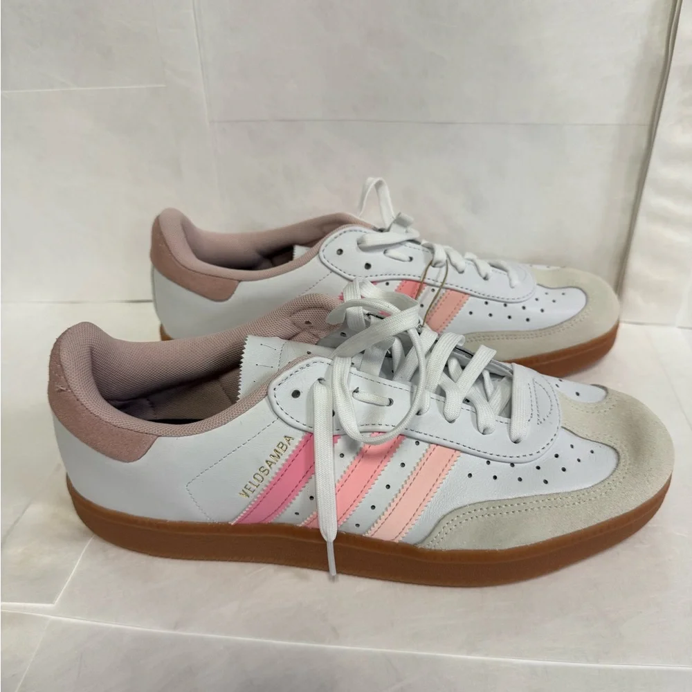 Adidas Velosamba White/Sandy Pink sneakers - Picture 7 of 7